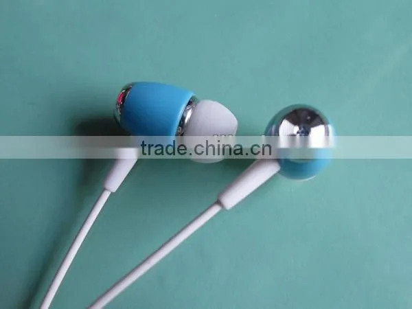 Novelty new10mm wire inear earphones & headsets canal earbud