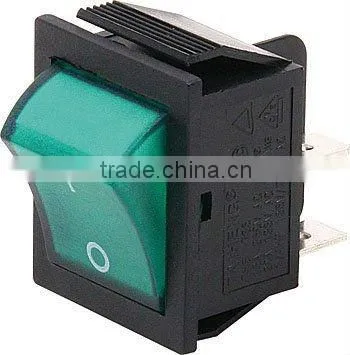 Power tool rocker switch,Micro 2 pin red 16a power rocker switch 16a 250v t125