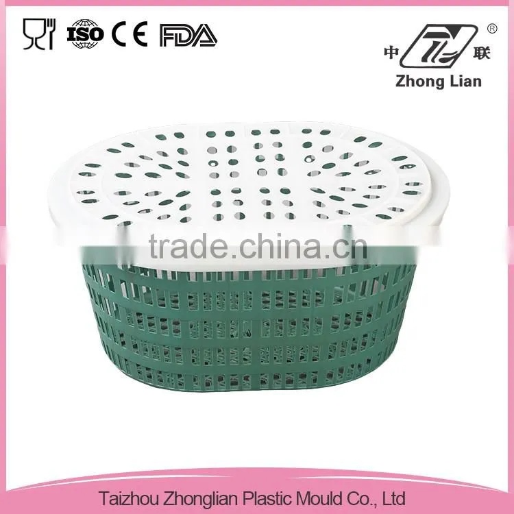 Manufacturer good offer plastic bread basket with cover