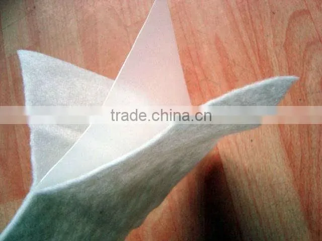 HDPE geomembrane rolls(two cloth and one film)