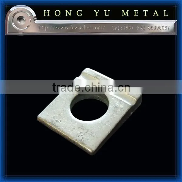 High quality steel square taper washers DIN434
