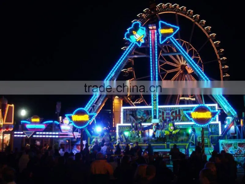 26mm Led pixel light with 3 leds RGB for amusement rides dmx led pixel light 12v