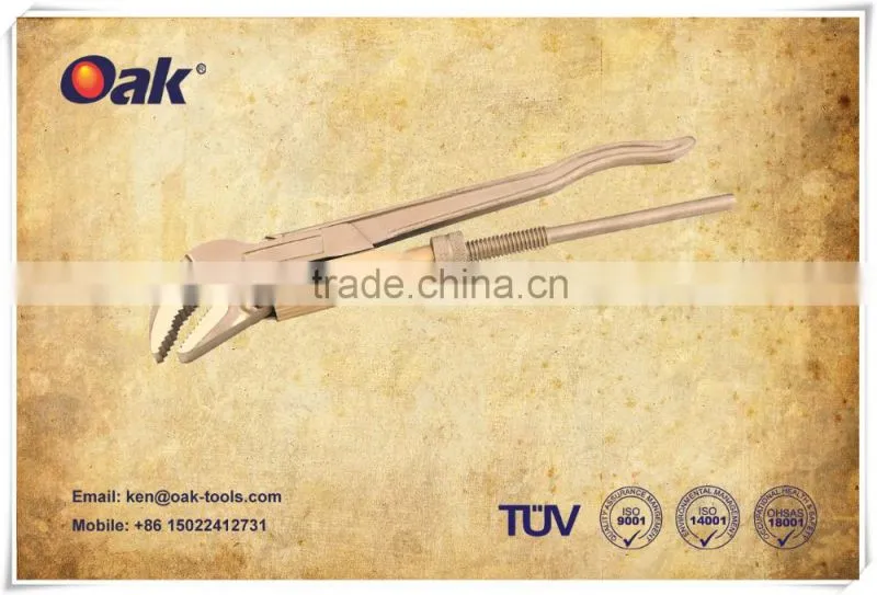 Beryllium Copper 6" PIPE WRENCH (LIGHT TYPE)