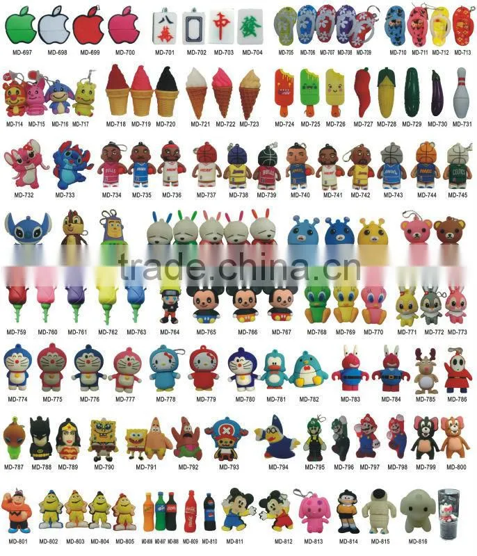USB 2.0 Smart Cartoon USB Flash Drives