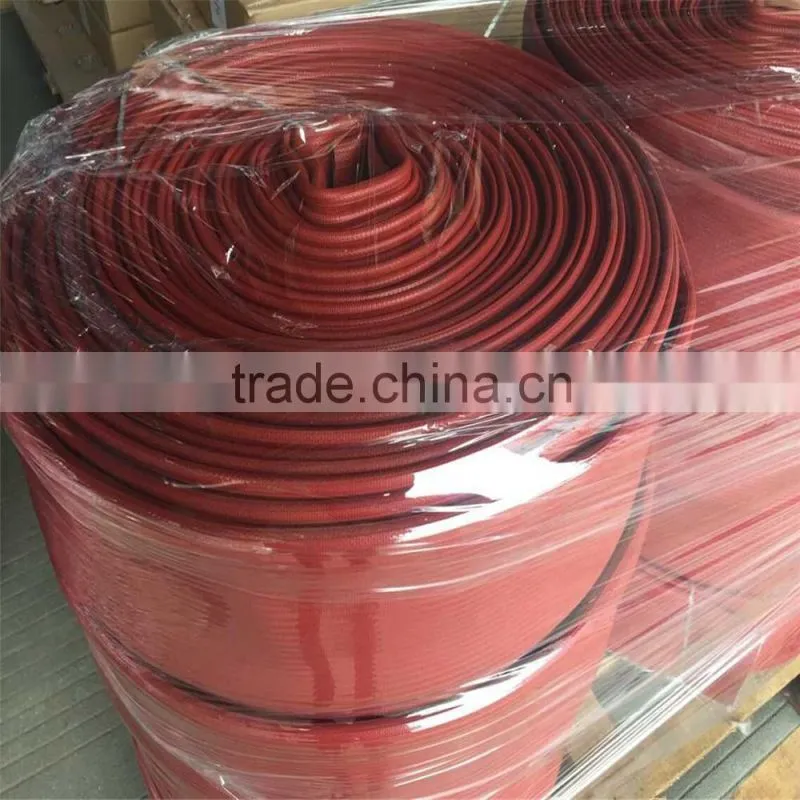 synthetic rubber oil delivery lay flat hose