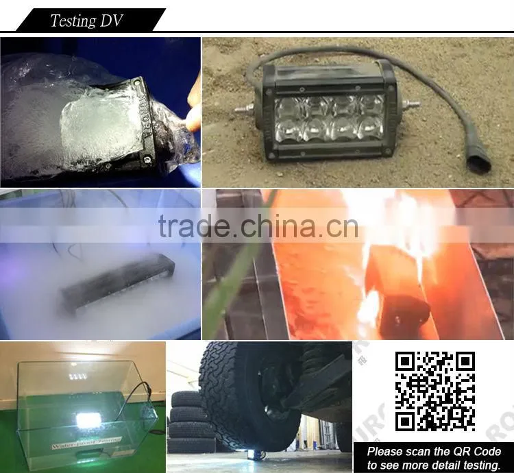 40" 12v led driving lights 5W single row led light bar