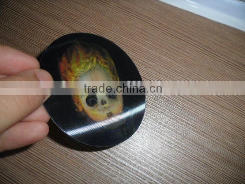 3d lenticular printing playing round cards