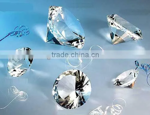 Crystal diamond with gift box