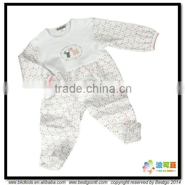 BKD newborn printed wear,lovely new born clothes from BKD factory