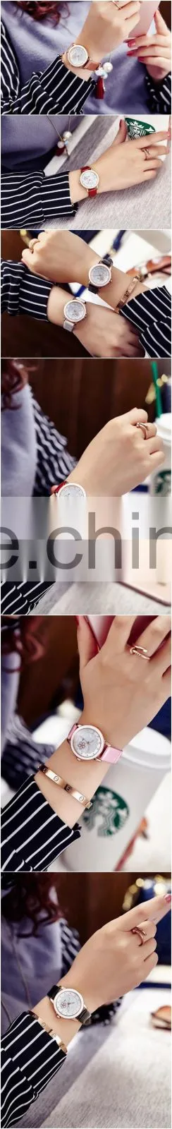 Now models ladies stone bracelet epoch rose gold watch wrist watch hot products