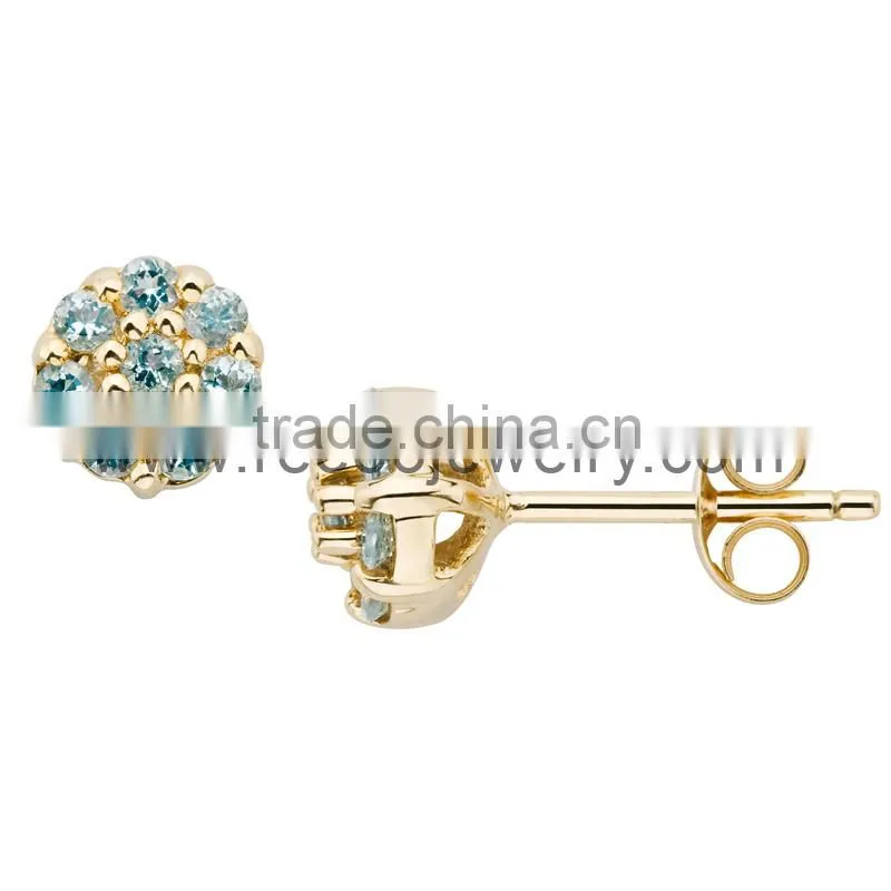 Shiny fashion gold necklace