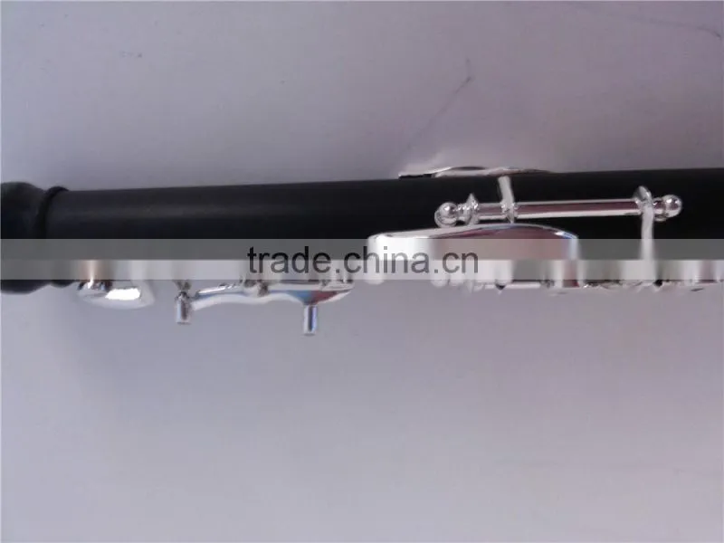 composite wood body cupronickle keys with silver plated semi automatic children type B oboe