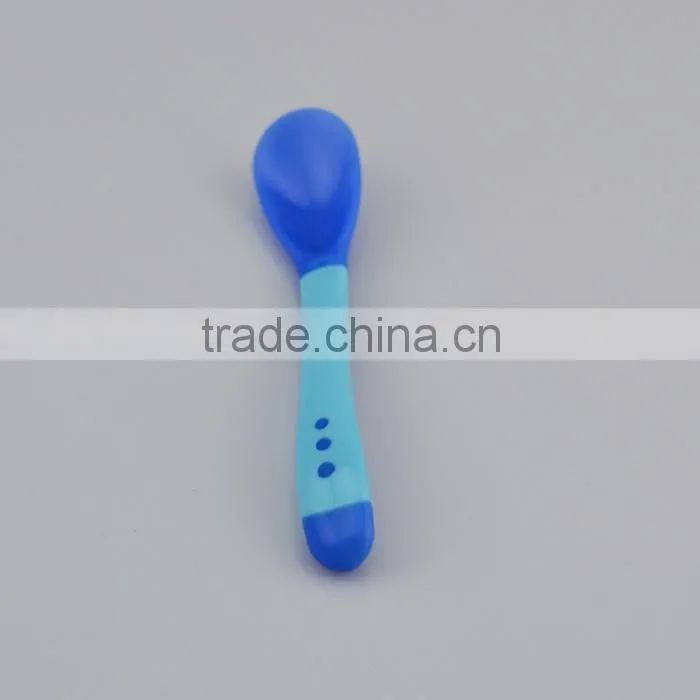 High quality Silicone Baby Feeding Spoon and Fork for Kids
