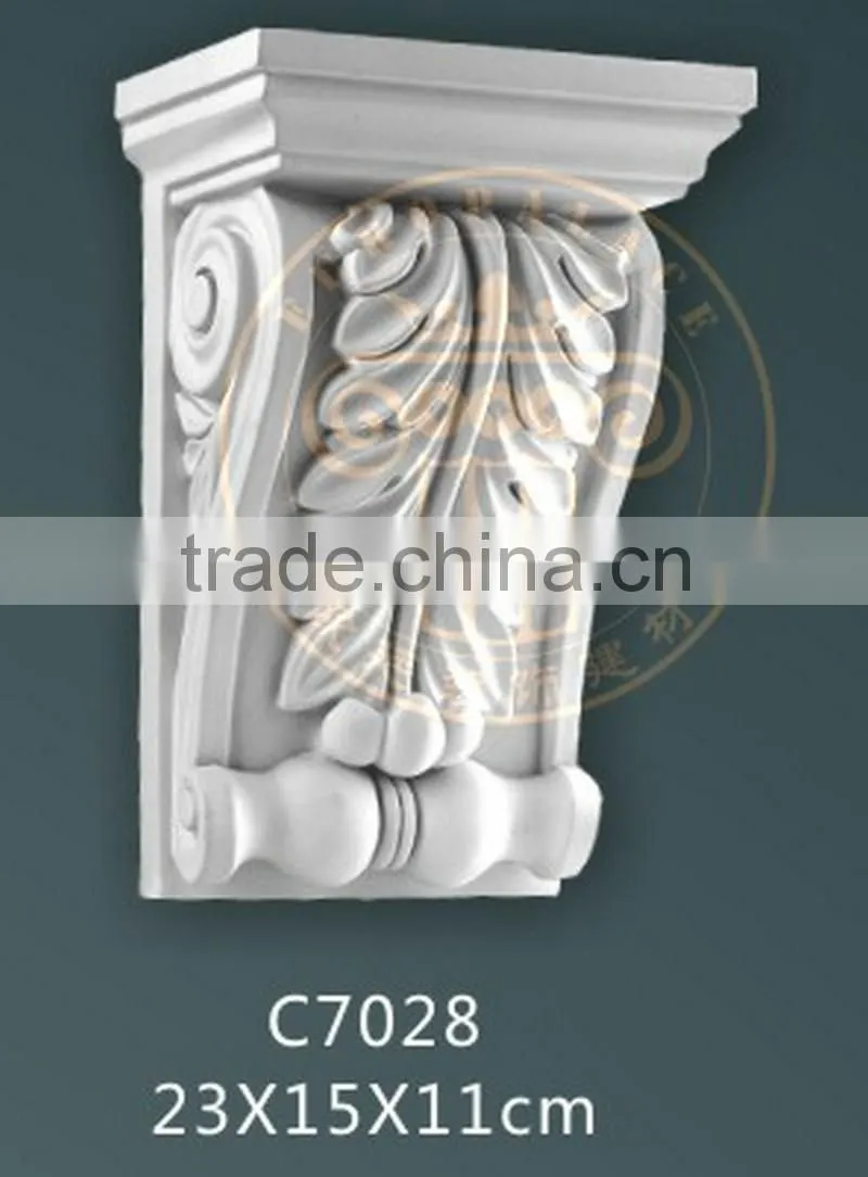 Import decorative pu foam corbel for home decor from china with competetive prices