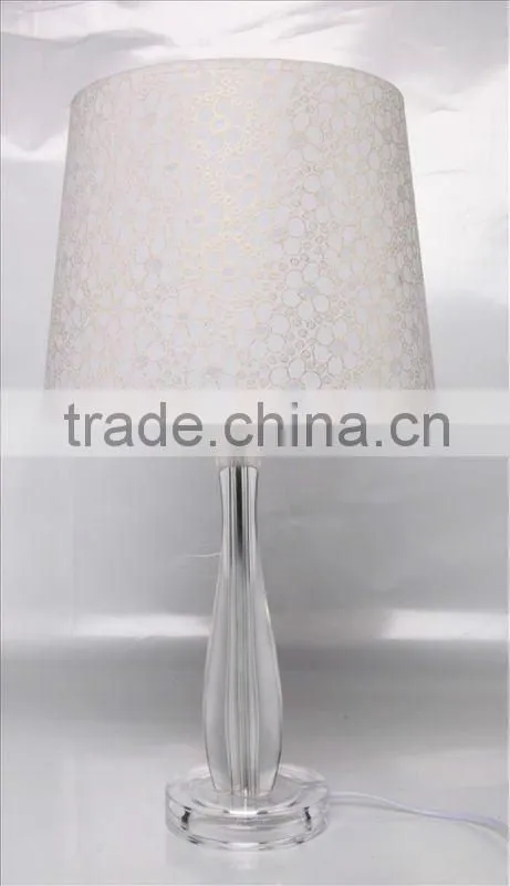 Reading crystal bedside table lamp