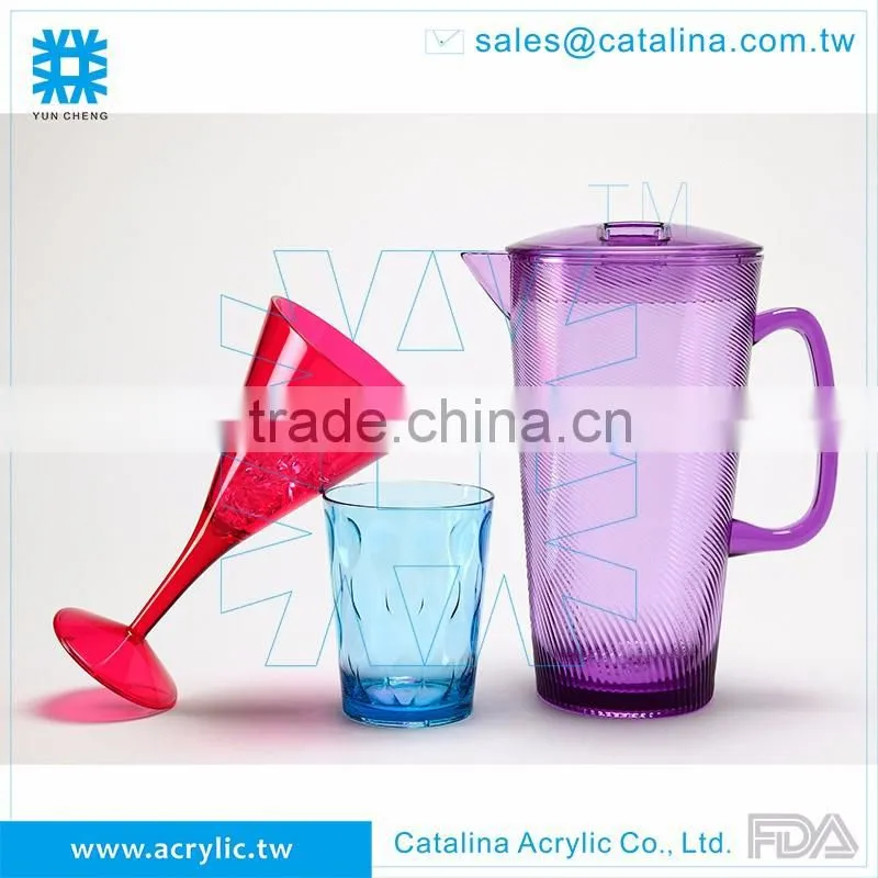 Clear Acrylic 2.45L ICE CUBE PITCHER