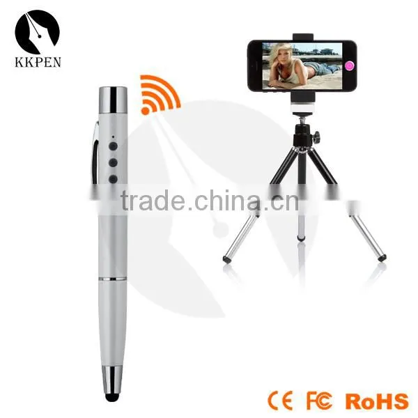 KKPEN Bluetooth Wireless Remote Control Camera Shutter Release Self Timer for IOS Android Smart Phones R1