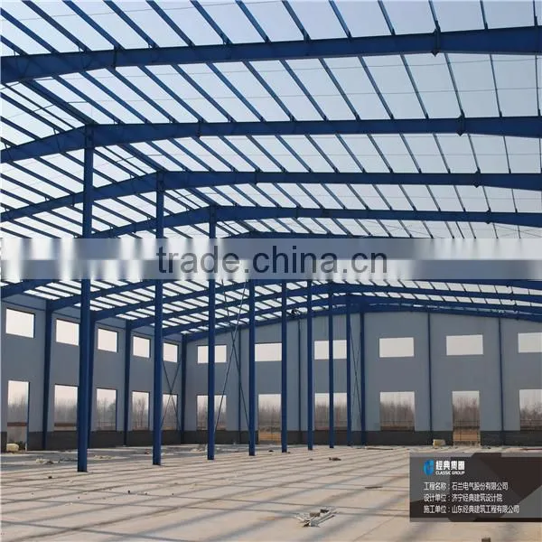 prefabricated frame building/light steel structure warehouse