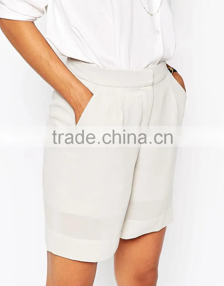 Wholesale Hot Sale Loose fit fashion women sport shorts 2016 with pockets