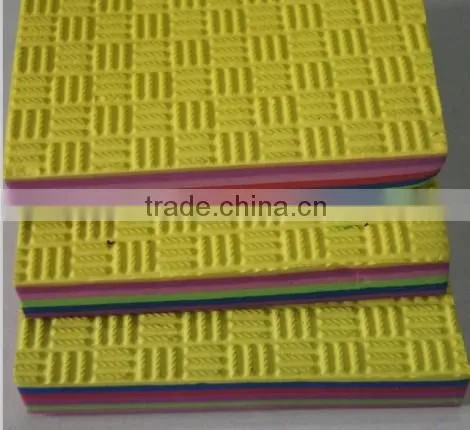 Slipper rubber sole sheets for shoe sole
