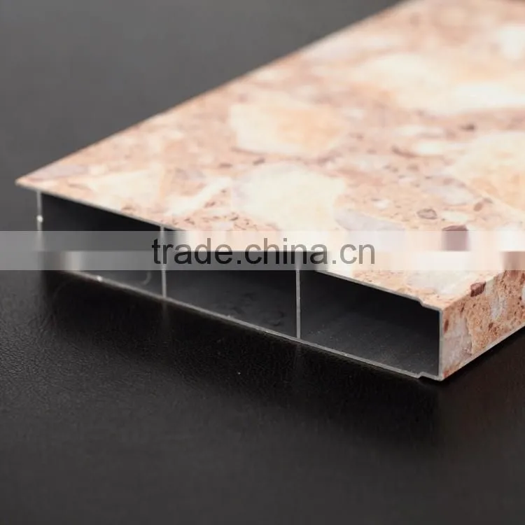 Shower Room Tridimentional Textured Aluminum Profiles