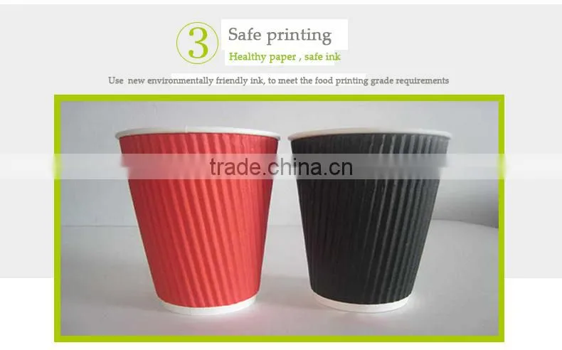Gobest Professional Made High Quality Ripple wall paper cup