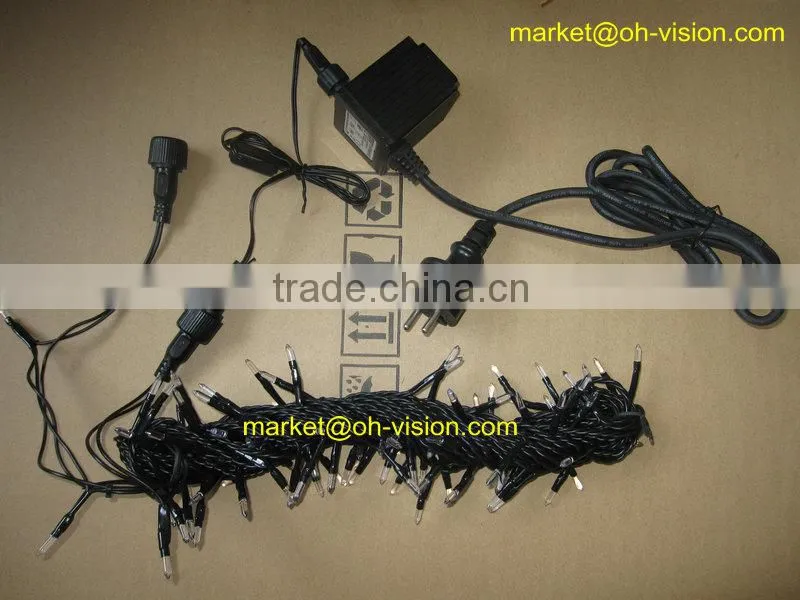 bullet shaped led Christmas string light