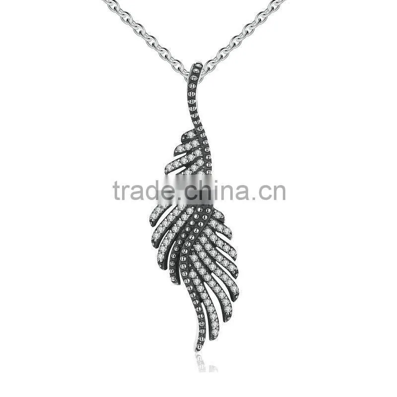Jingli Jewelry factory direct 925 sterling silver shinning silver neckace for women(AN-003)