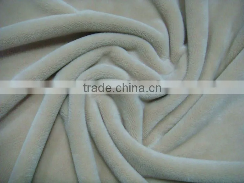 100% polyester micro velboa fabric