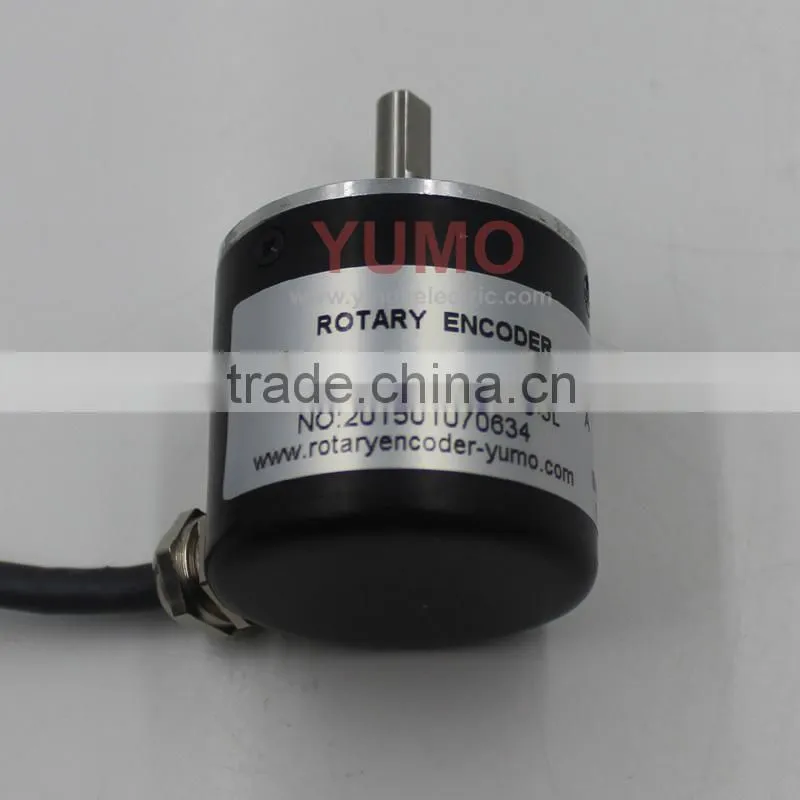 YUMO ISC3806 200PPR 5V CNC system Solid shaft encoder optical price incremental rotary encoder