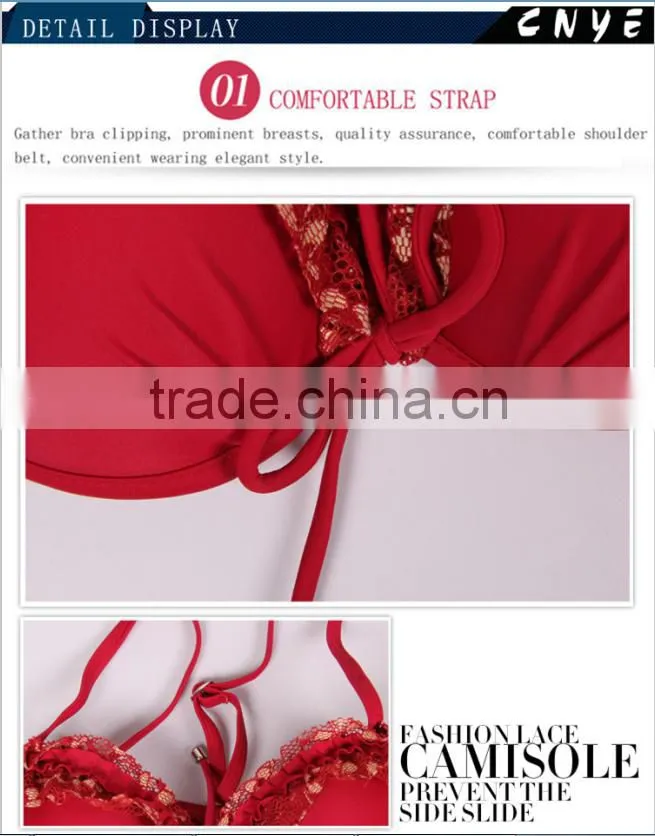 CNYE new design red sexy bikini womens swimwear
