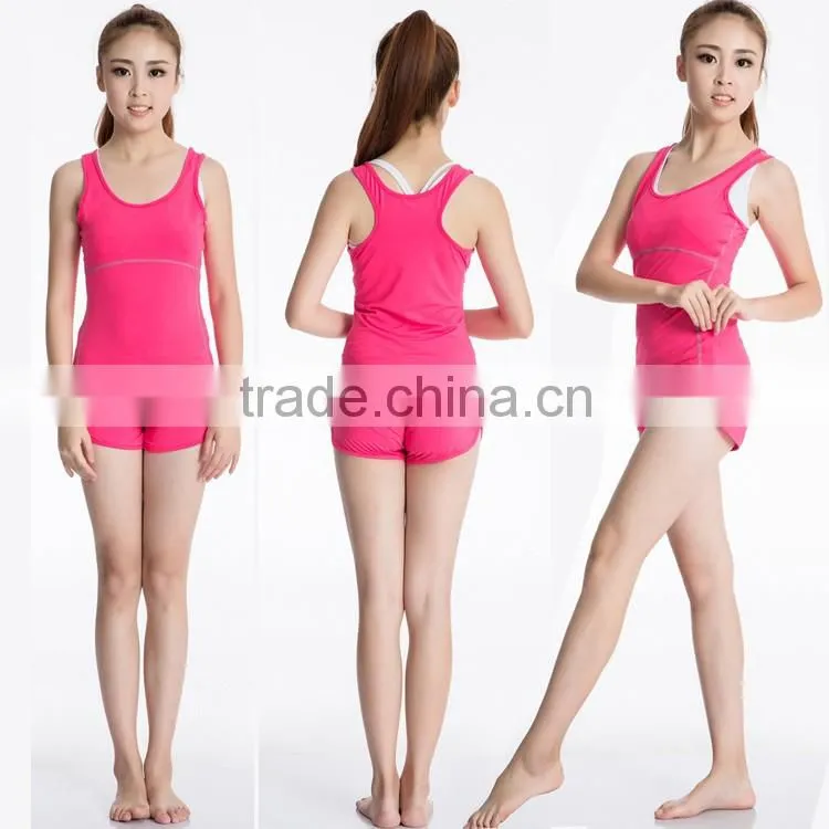Hot girl fashion custom fitness sexy stringer tank top for women