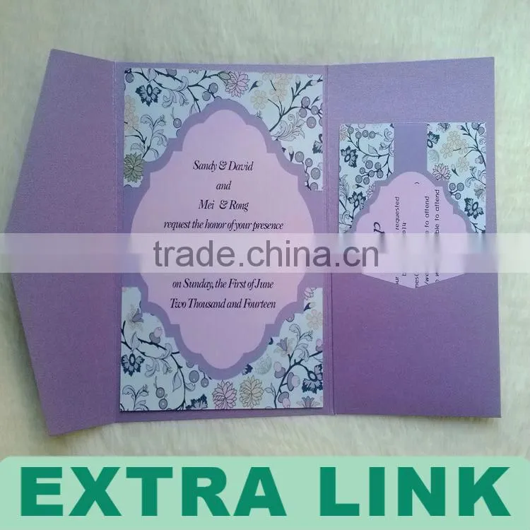 Custom Logo Decorative Paper marathi wedding card matter
