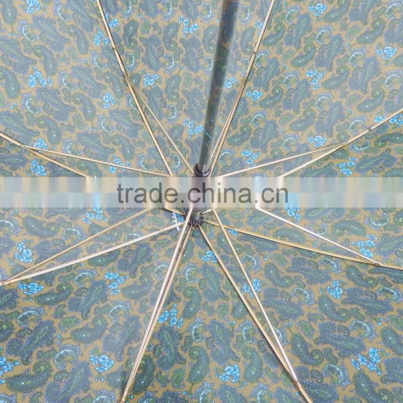 Walking stick printing promotional umbrella