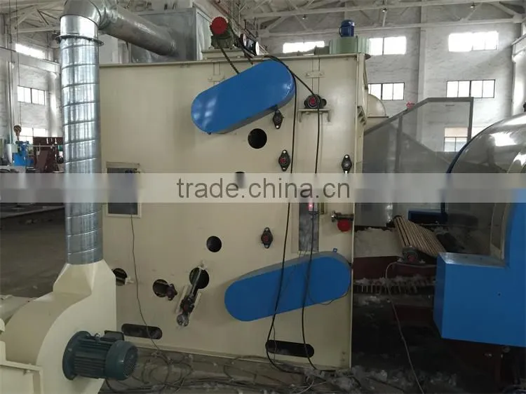 Non woven cotton feeding machine
