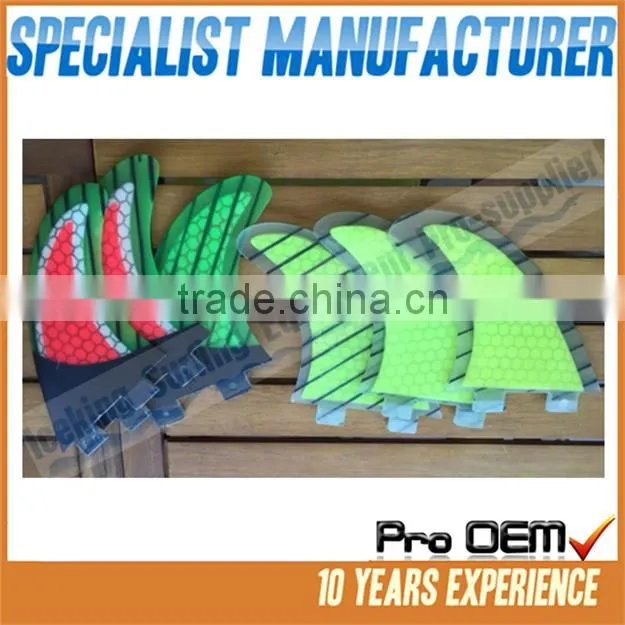 Best sellers FCSII fin system 100% hand crafted surfboard fins/Performance core G5/G7 surfboard fins