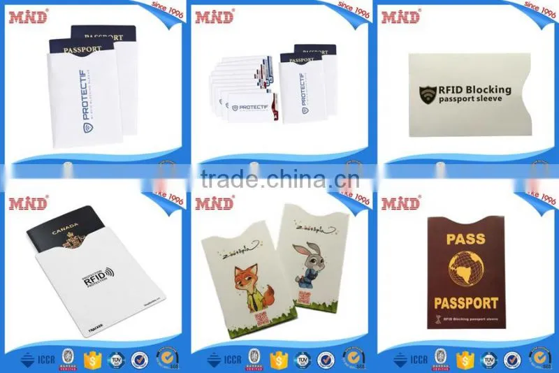MDBS56 security cards sleeve rfid blockers to protect your credit card