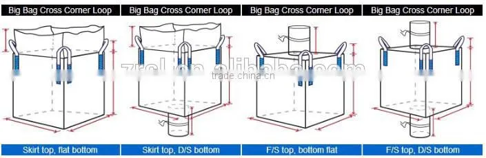 good quality PP bulk bag for rubbish