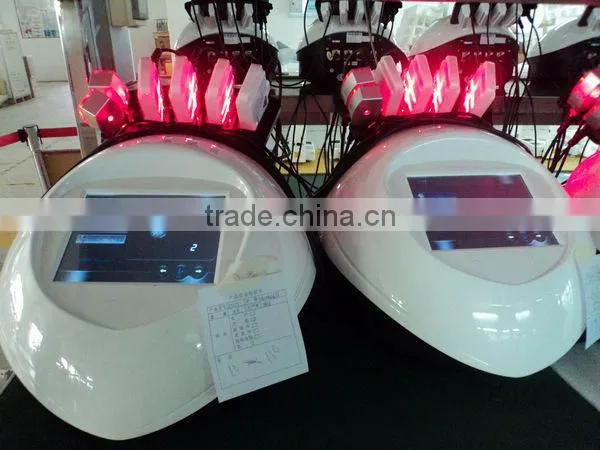 Top quality 4 big and 2 small pads lipo laser maquina de laser