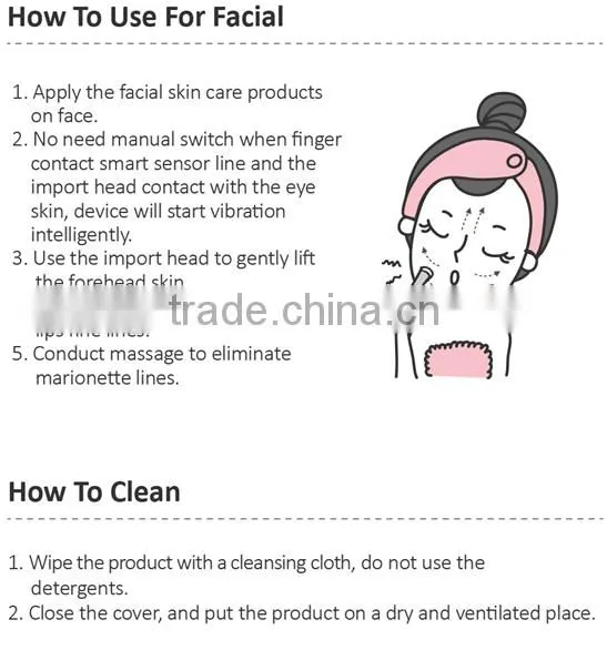 Promotional Gift New Electric Skin Vibration Eye Massager Face Care Massager Anti Wrinkle Device