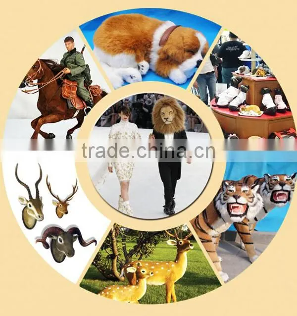 made in china Plush Animal cute life size sheep flame resistant used commercial christmas decorations