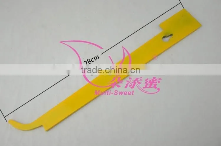 Promotion Yellow Honey Bee Galvanized J Hook Hive Tool 11" Honey Bee Hive Tools