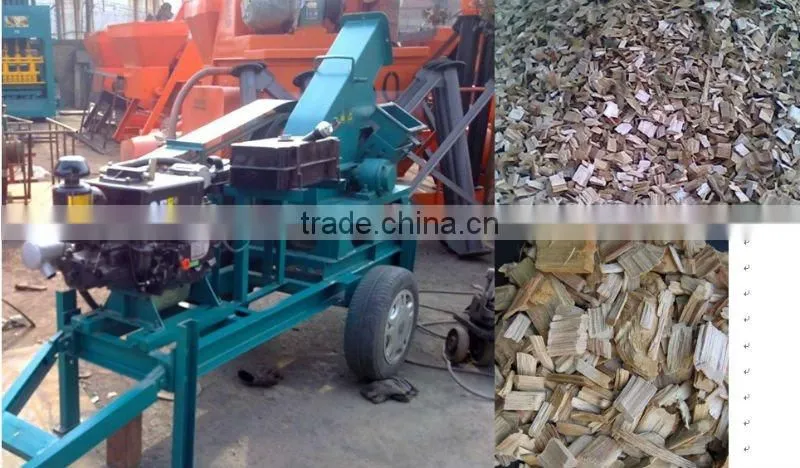 Wood chipper process machine/wood chipping machine