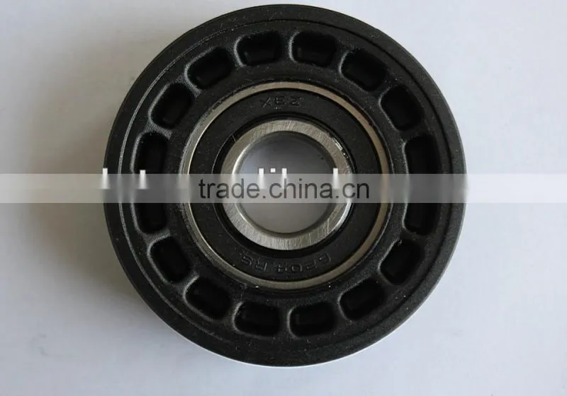Types available PU escalator spare parts step roller