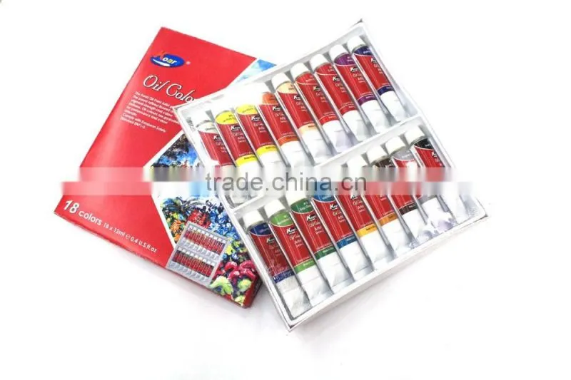 good quality art oil colour paint set