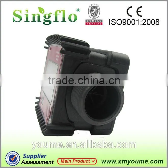 Singflo 3 inch flow meter/mini digital diesel fuel flow meter/flow meter water
