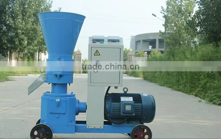 Flat die poultry feed making machinery
