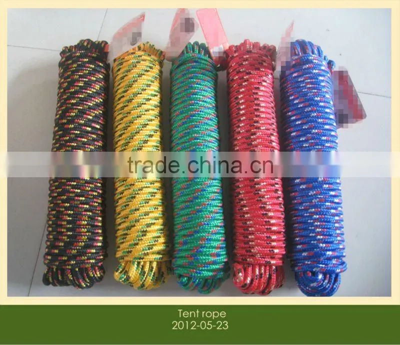 10mm Polypropylene multifilament Diamond Braided Climbing rope