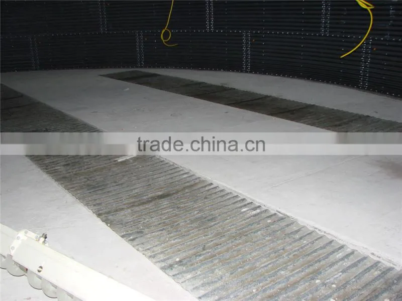 plastic storage steel structure building silo