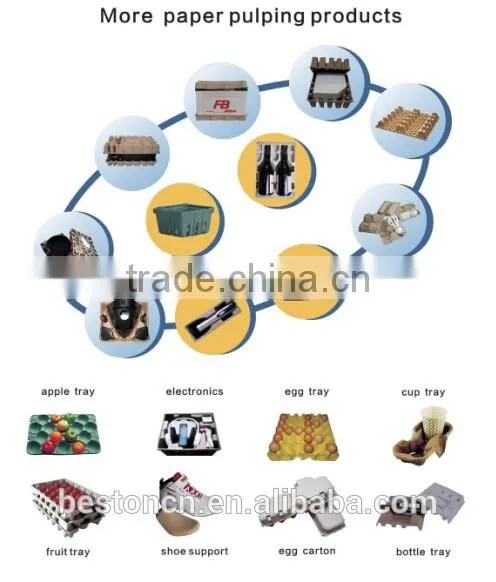 competitive price automatic paper mold pulp egg tray machine india for sale